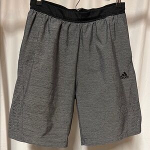 Adidas Men's Gray Performance Shorts